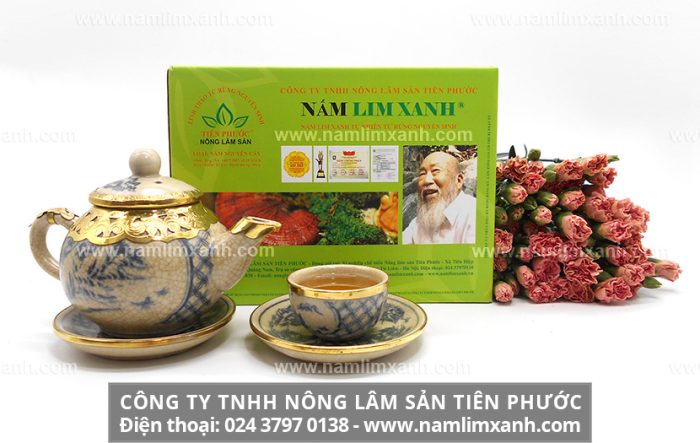 Sản phẩm Công ty TNHH Nấm lim xanh Việt Nam đã qua sơ chế bằng bài thuốc gia truyền