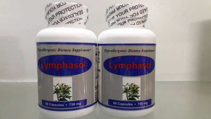 Thực phẩm chức năng Lymphasol – hỗ trợ điều trị ung thư