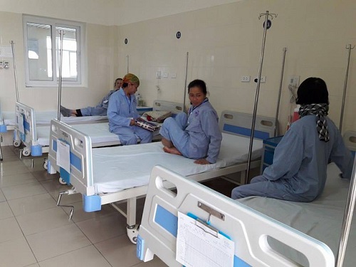 Bệnh nhân điều trị tại bệnh viện K cơ sở 2 Tân Triều