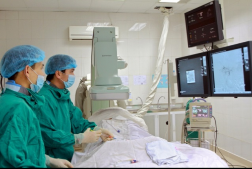 Một ca sinh thiết tế bào tại Bệnh viện Ung bướu Hà Nội Thanh Nhàn