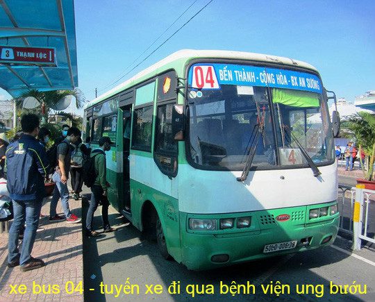 Tuyến xe 04 - xe bus đi qua bệnh viện ung bướu hà nội