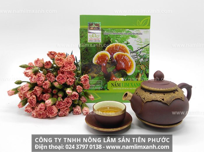 Sản phẩm nấm lim xanh của công ty TNHH Nông lâm sản Tiên Phước