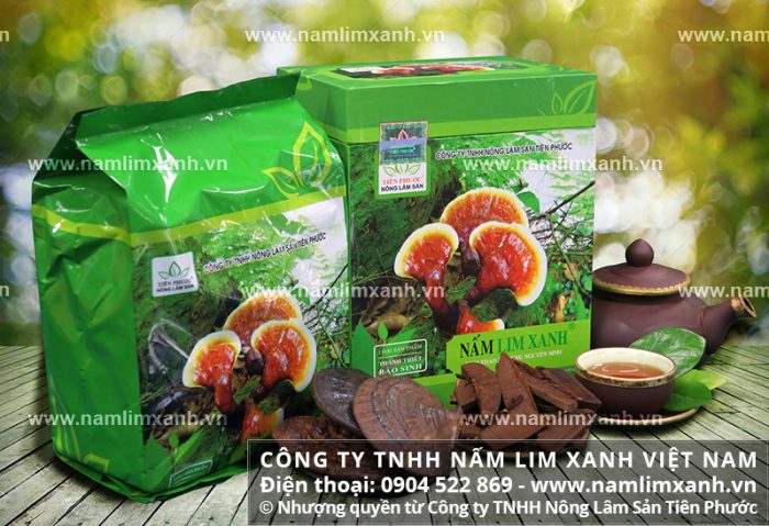 Giá nấm lim rừng của Công ty TNHH Nấm lim xanh Việt Nam đã được niêm yết