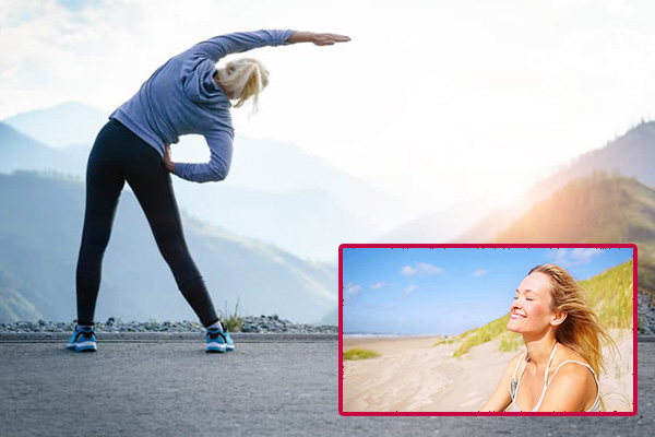 Tập thể dục và bổ sung Vitamin D từ ánh nắng mặt trời giúp tăng cường miễn dịch