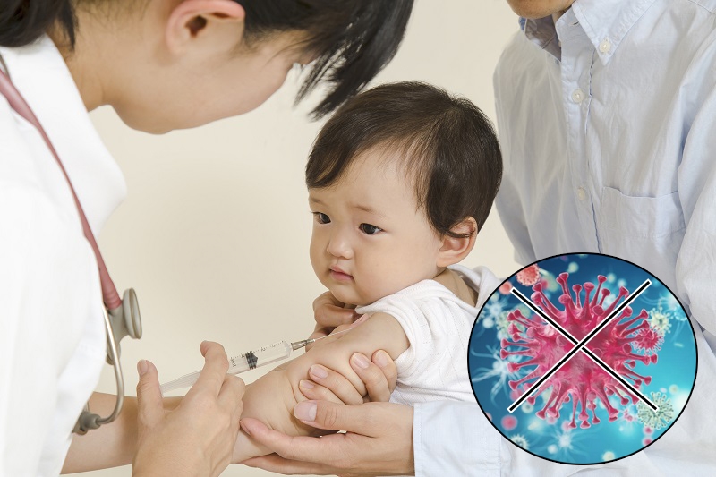 Tiêm vắc xin ở trẻ nhỏ giúp tăng cường miễn dịch