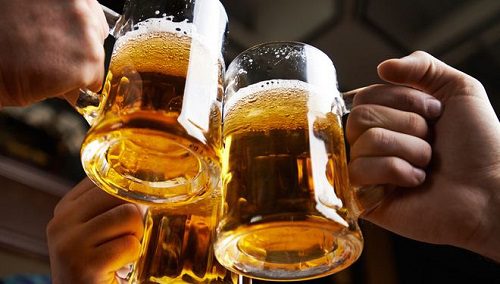 Uống bia cũng có hại cho gan không kém rượu.